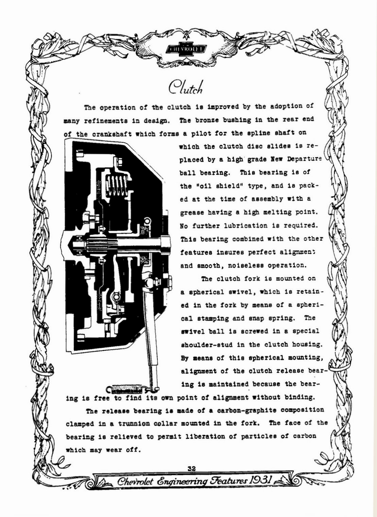 1931 Chevrolet Engineering Features Page 28